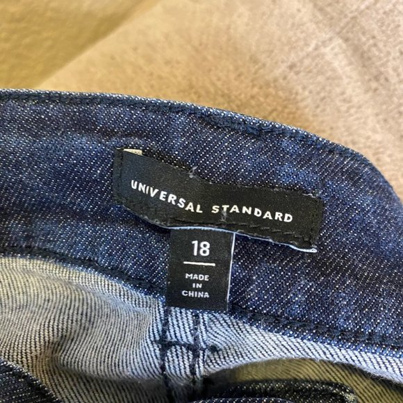 Universal Standard Seine High Rise Skinny Jeans Size 18 - Picture 5 of 6